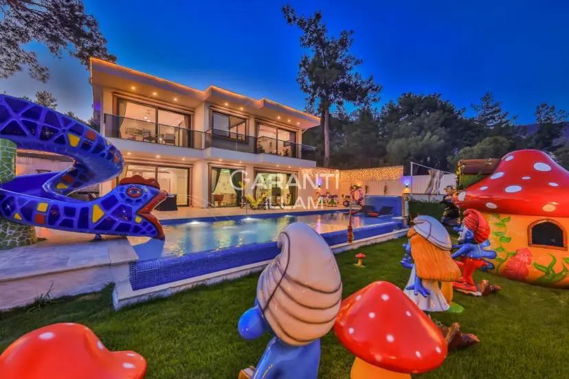 Çocuk Oyun Alanlı Villalar | Aile Dostu, Güvenli ve Konforlu Tatil | Garanti Villam