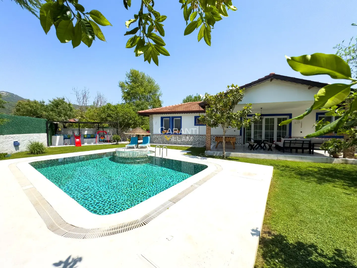 VILLA-14909, Fethiye Kayaköy 6 Kişilik 3 Odalı Kiralık Villa | Garanti Villam