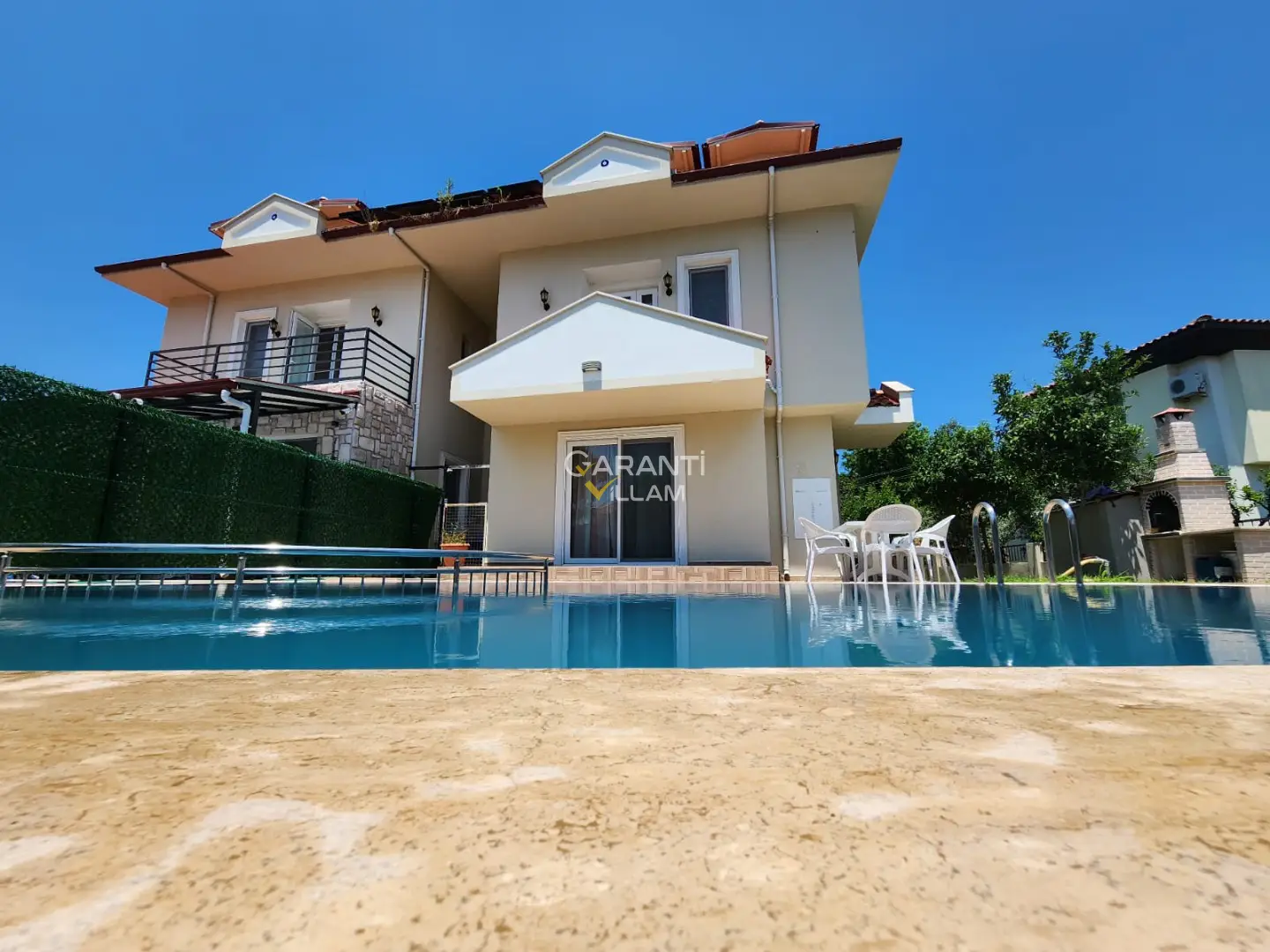 VILLA-15916, Ortaca Dalyan 7 Kişilik Çocuk Havuzlu Kiralık Villa | Garanti Villam