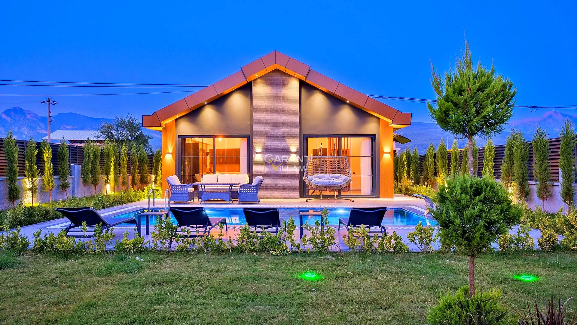 VILLA-16057, Fethiye Seydikemer 4 Kişilik Muhafazakar Villa | Garanti Villam