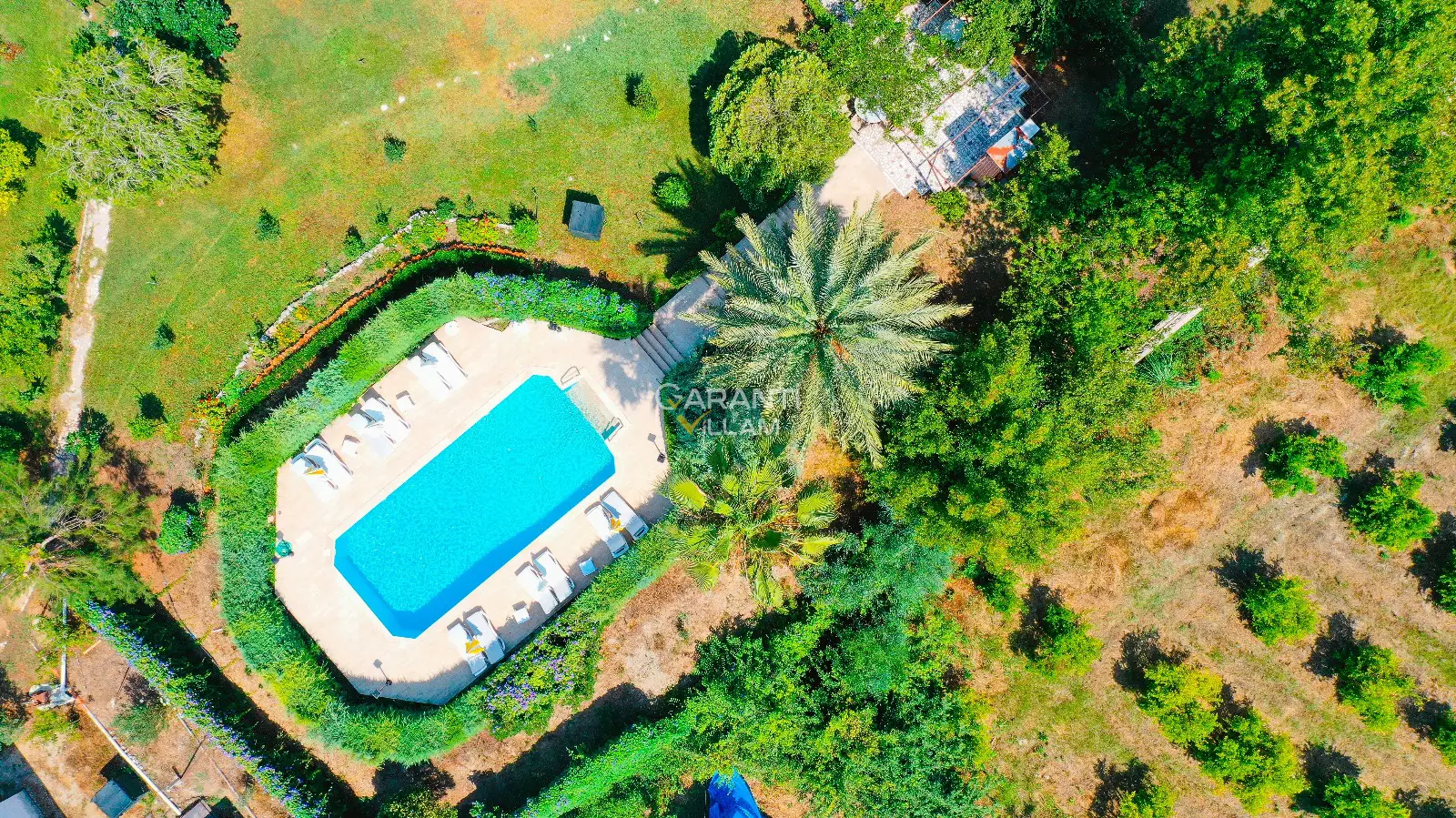 VILLA-16575, Dalaman Güzelyurt 12 Kişilik Özel Havuzlu Kiralık Villa | Garanti Villam